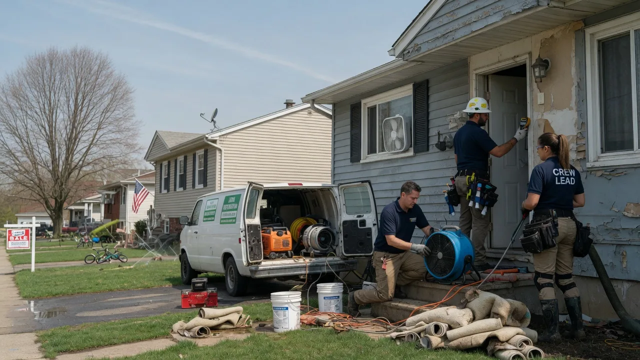 Flood Cleanup in Old Washington, OH near me