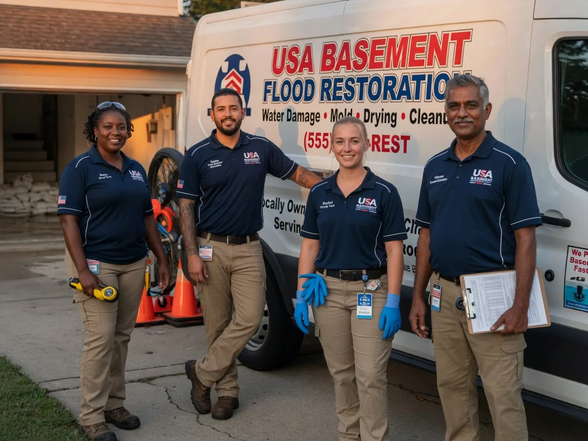 Basement Flood Cleanup company in Old Washington, OH